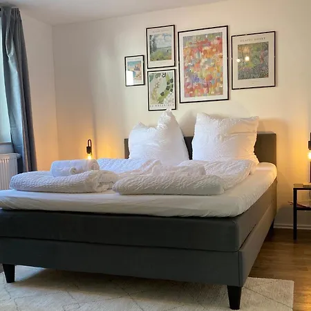 Im Zentrum, Modernes City Apartment Würzburg Eksteriør billede
