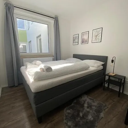 Im Zentrum, Modernes City Apartment Würzburg Eksteriør billede
